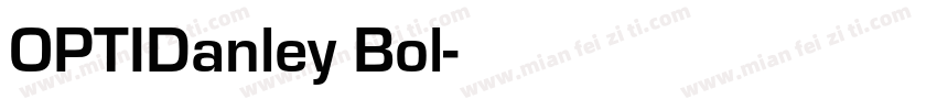 OPTIDanley Bol字体转换